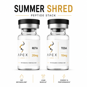 Summer Shred Stack (Retatrutide 15mg + Tesamorelin 10mg)